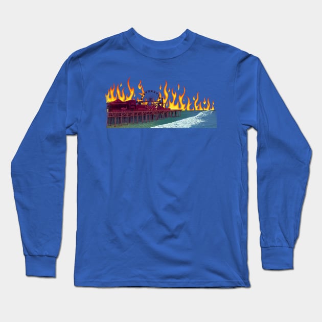 Santa Monica Long Sleeve T-Shirt by MunkeeWear